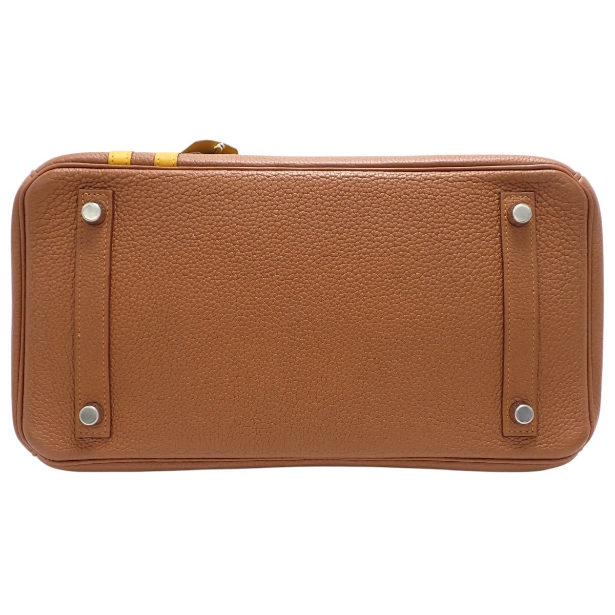 Birkin 30 Officer Togo Voie Swift Palladium Hardware Gold Jaune Ambre Silver Hardware C Stamp