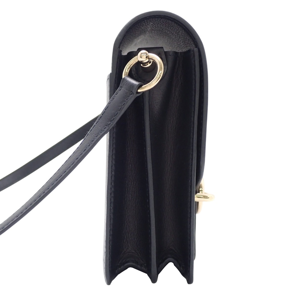 ロウリス ルリ ミニ エバーカラー ブラック ゴールド金具 B刻印
