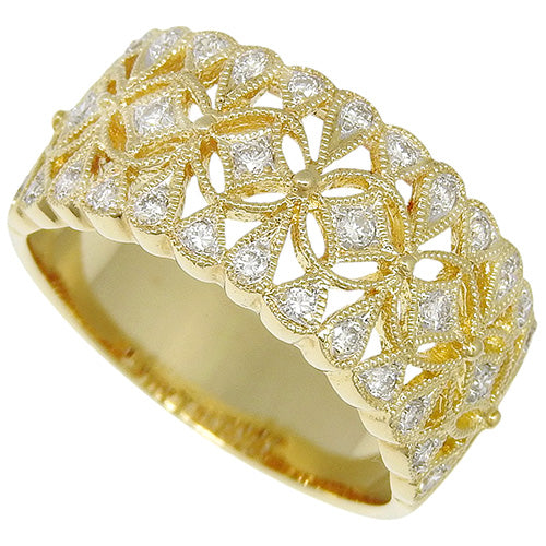 Diamond Ring D0.30 K18 Yellow Gold YG