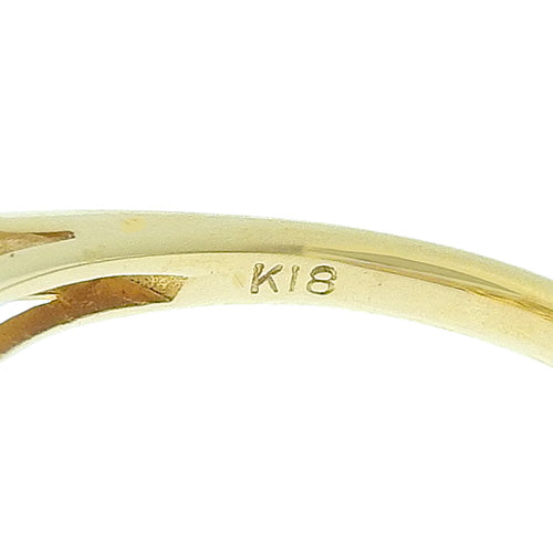 Diamond Flower Ring D1.00 K18 Yellow Gold YG