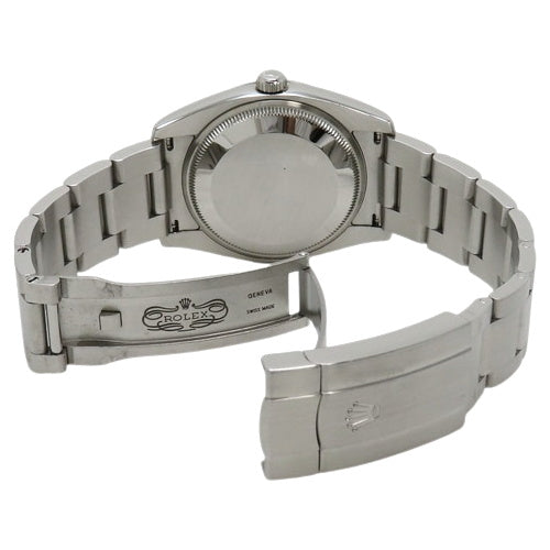 114200 空霸型 不锈钢 M字头 自动上链 白色