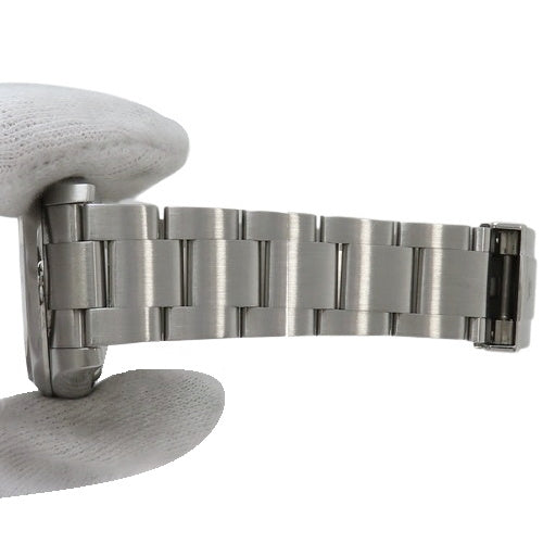 114200 空霸型 不锈钢 M字头 自动上链 白色