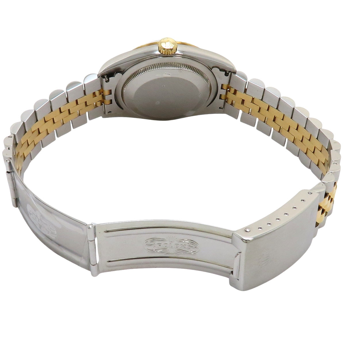 16233 Datejust YG/SS W 系列(1994-1995)自动,1996 年 1 月购买,香槟金