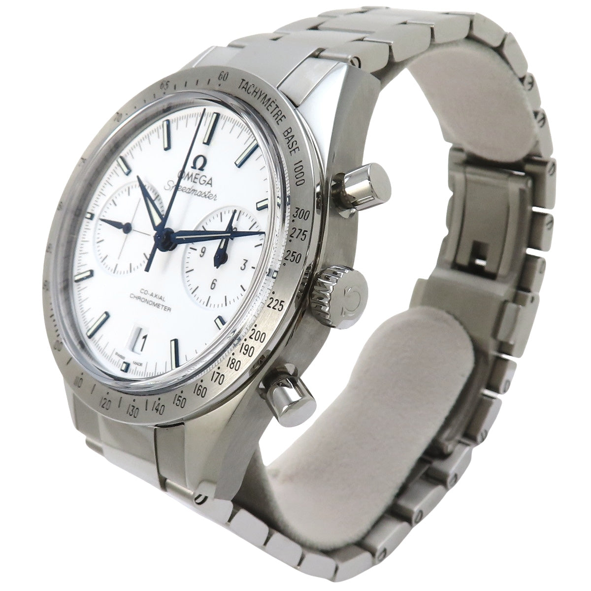 Speedmaster 57 Chronograph 331.90.42.51.04.001 TI White Automatic