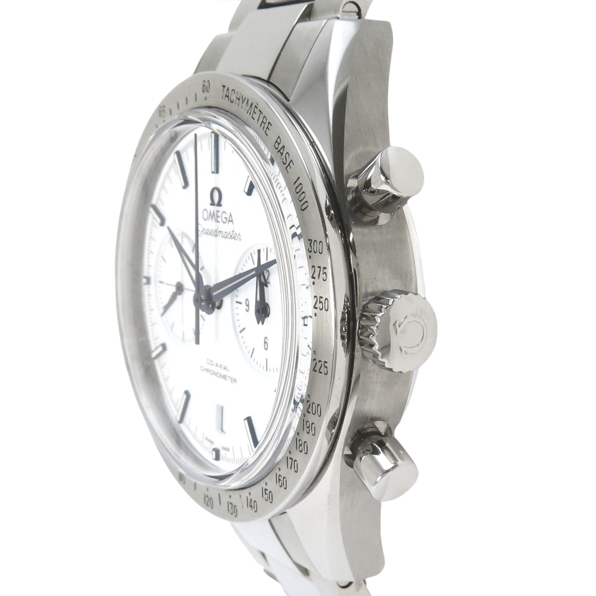 スピードマスター57 クロノグラフ 331.90.42.51.04.001 TI ホワイト 自動巻き