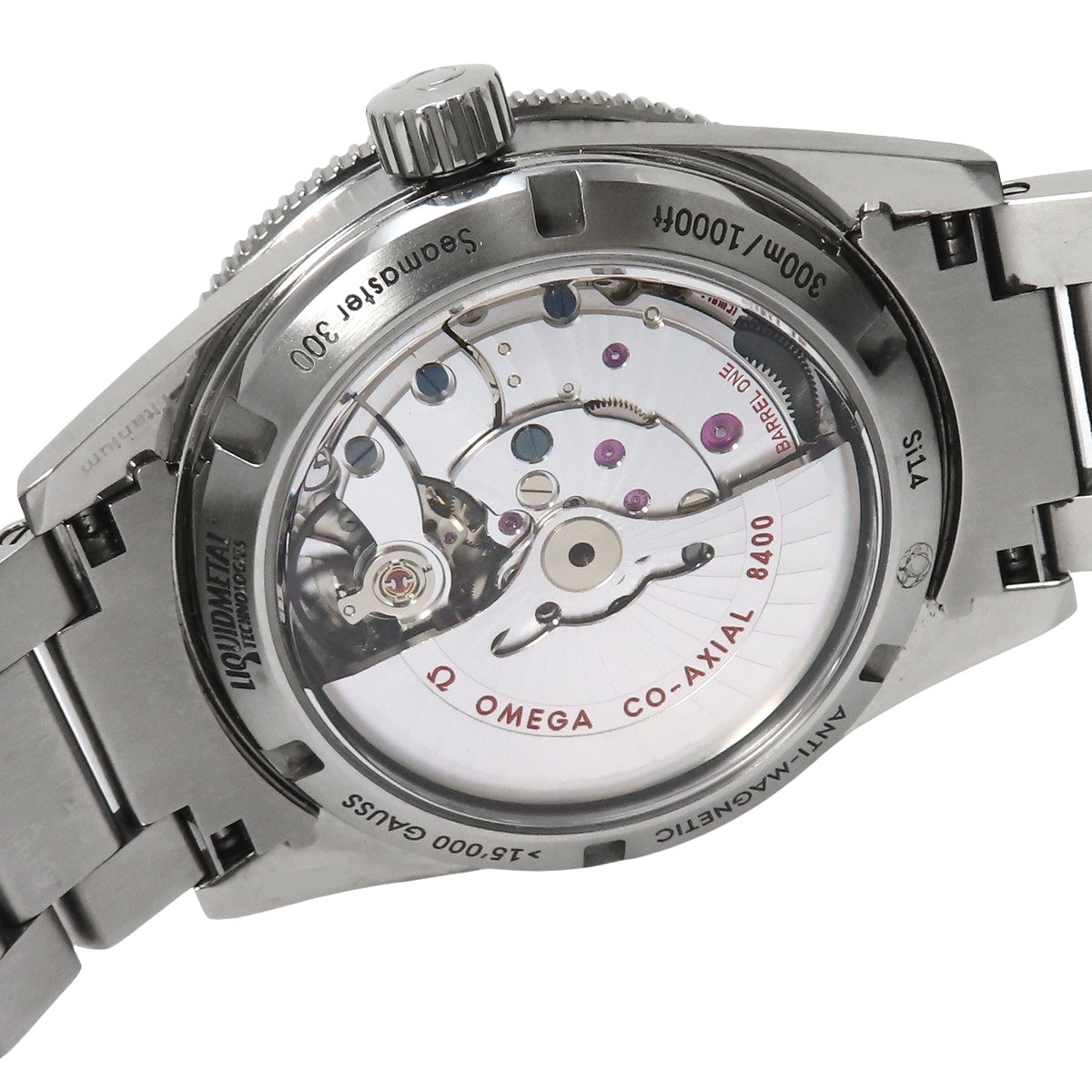 233.90.41.21.03.001 Seamaster 300 TI Automatic Blue