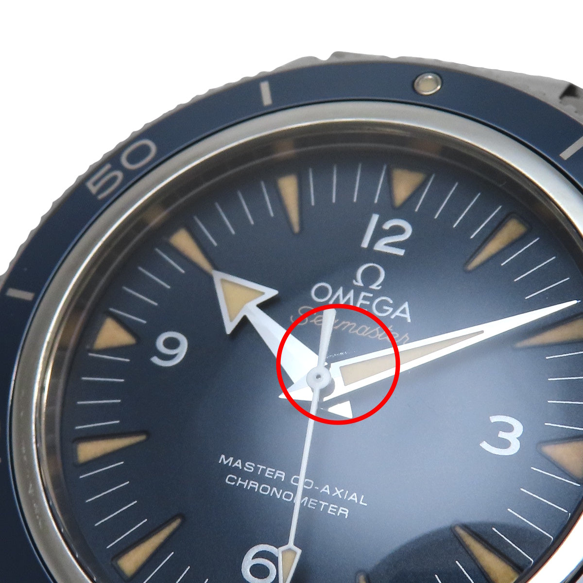 233.90.41.21.03.001 Seamaster 300 TI Automatic Blue