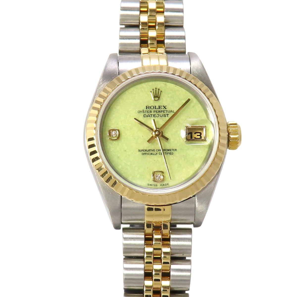 Datejust 2PD 79173 2BR YG/SS P-number 绿翡翠表盘自动上链女表