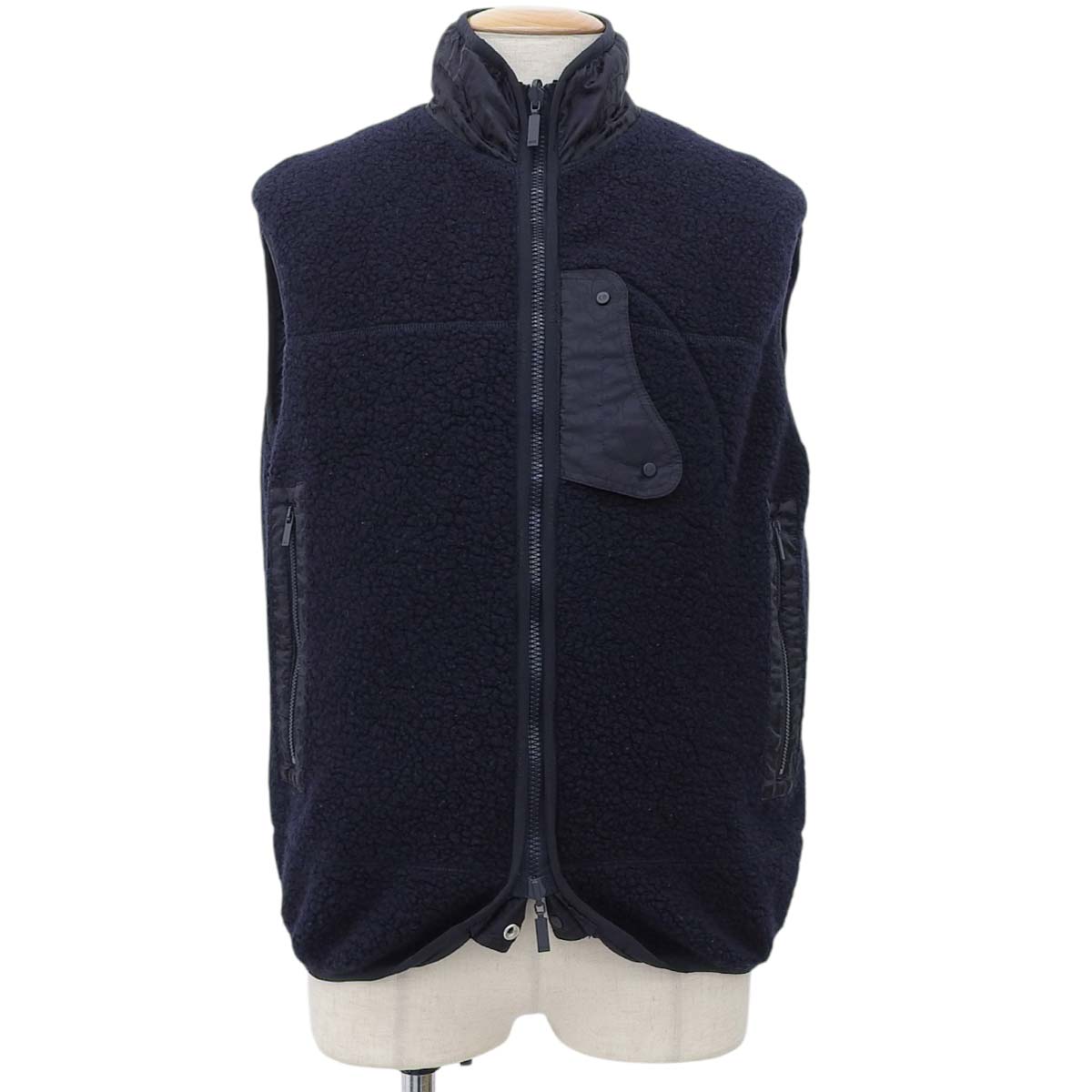 オブリーク リバーシブル ベスト 2021年 XS アウター アパレル ボア
