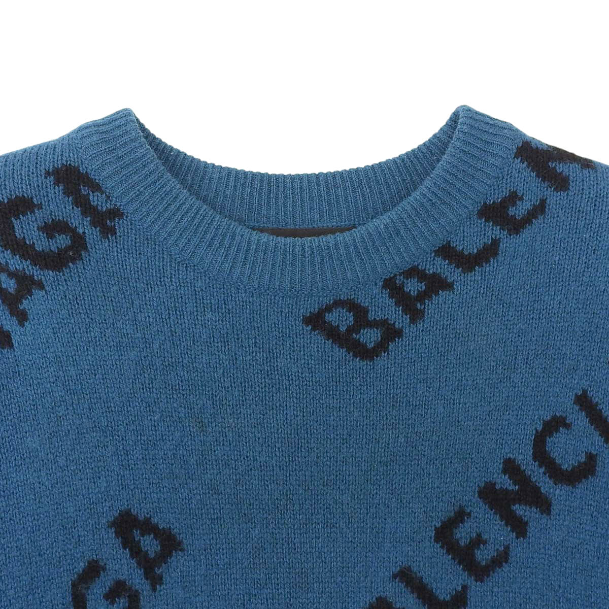 Logo Oversized Knit Top, 2021, XS, All-Over Print