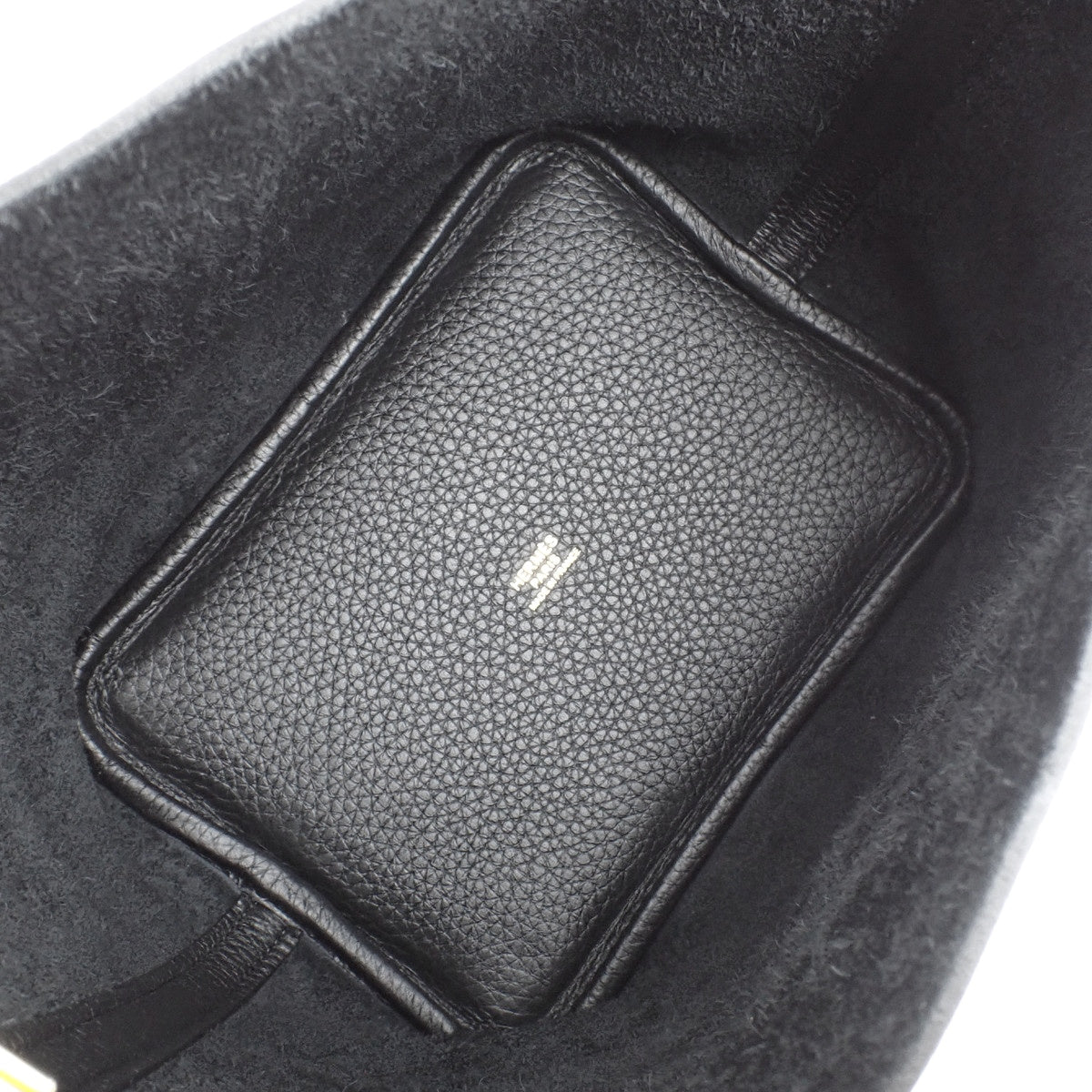 【新品】ピコタンロックPM トリヨンクレマンス ブラック ゴールド金具 W刻