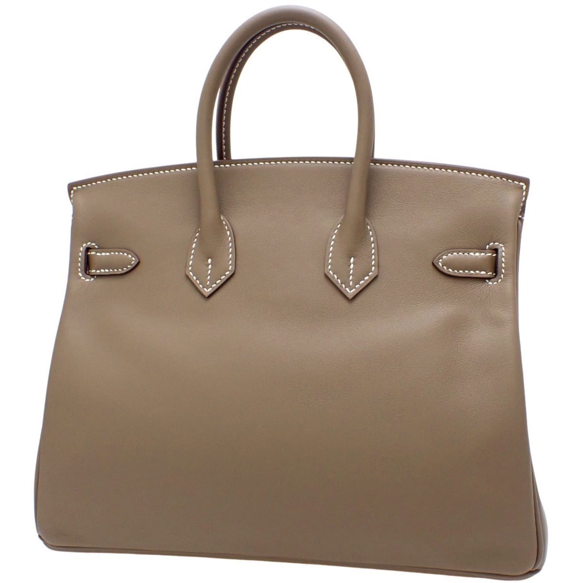 【新品】Birkin 25 Swift 钯金扣件 象灰色/灰褐色 银色扣件 K刻印