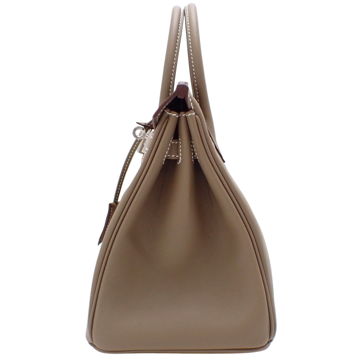 【新品】Birkin 25 Swift 钯金扣件 象灰色/灰褐色 银色扣件 K刻印