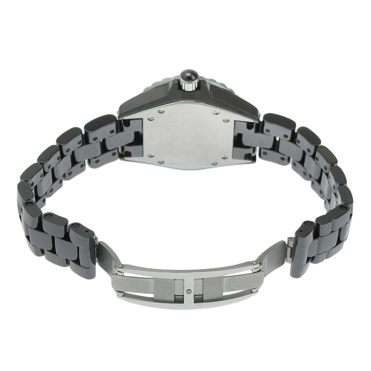 J12 H0682 Ceramic/SS Black Quartz