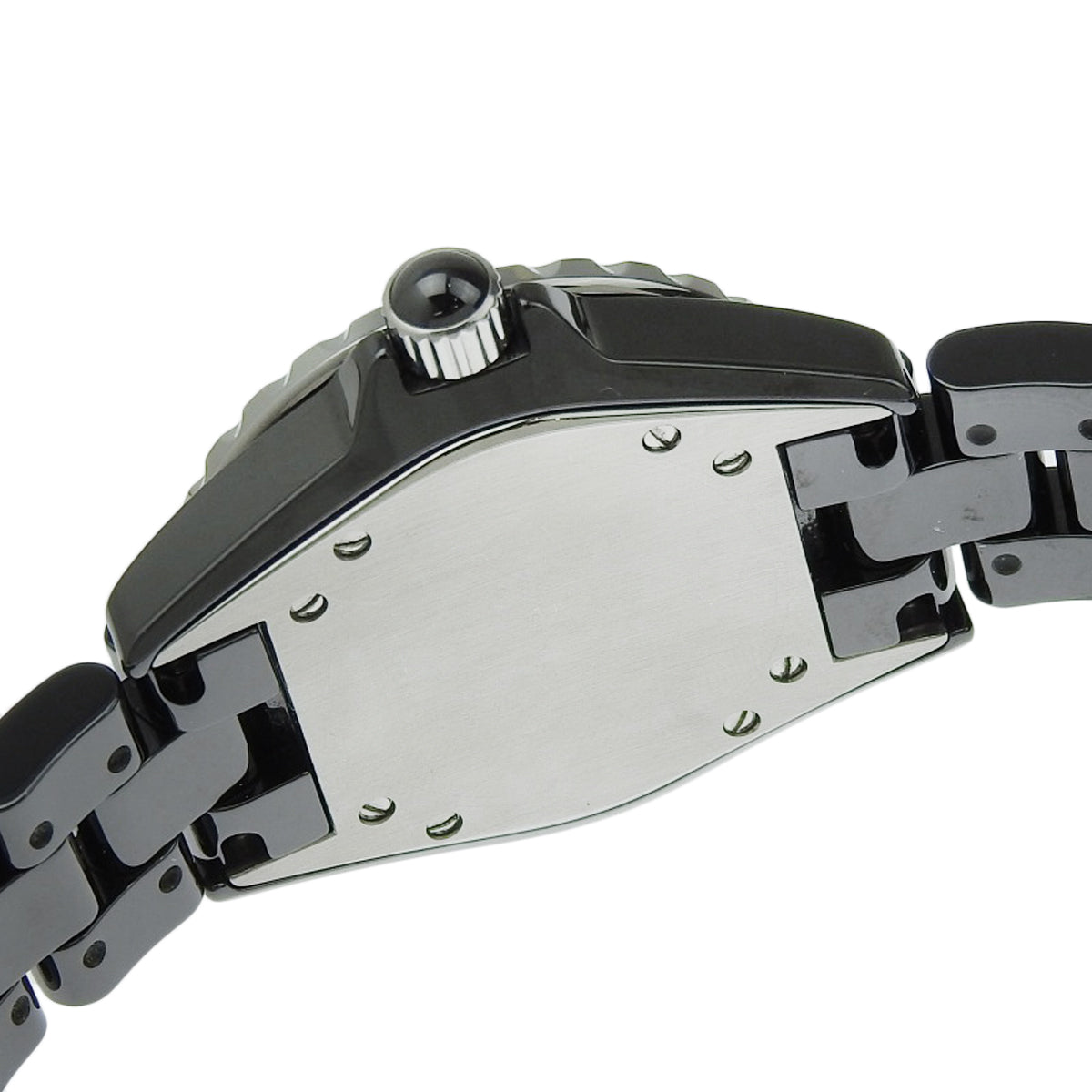 J12 H0682 Ceramic/SS Black Quartz