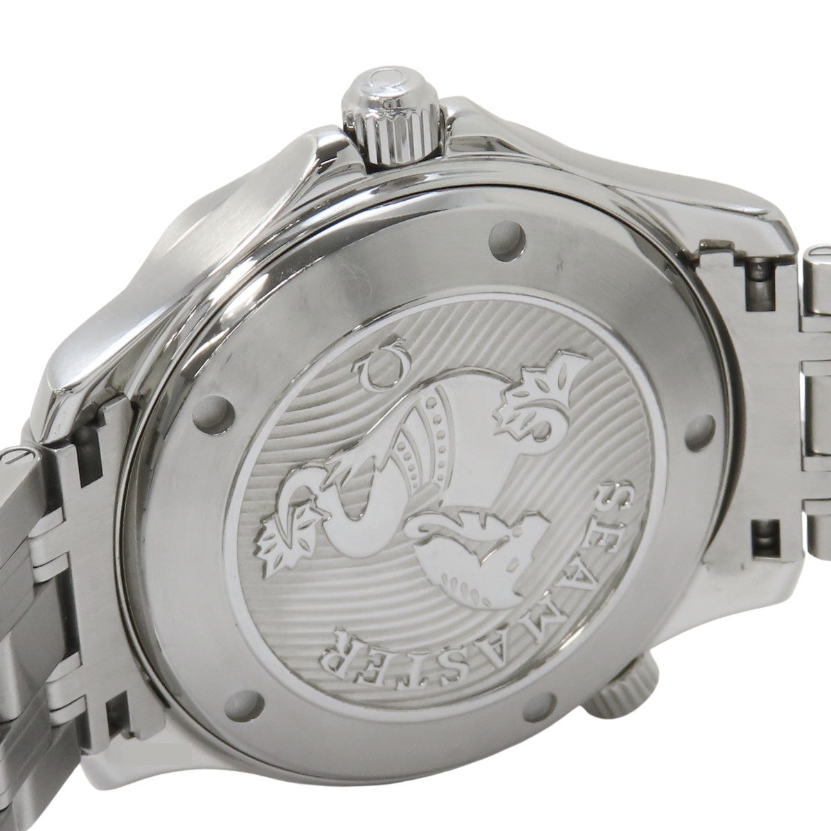 212.30.51.20.03.001 海马系列300米潜水表 不锈钢 自动上链 蓝色