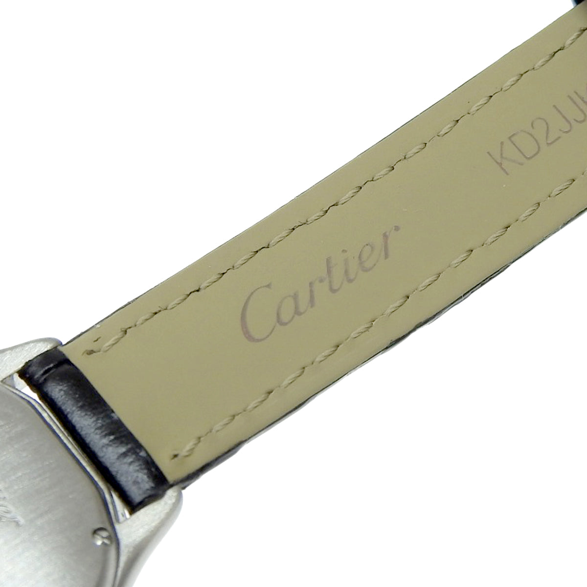 パンテール クーガーSM 187906 YG/SS/革 オフホワイト クオーツ レディース