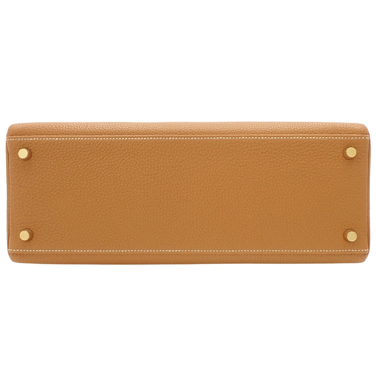 Kelly 32 (with internal stitching), Togo leather, gold hardware, □F stamp.