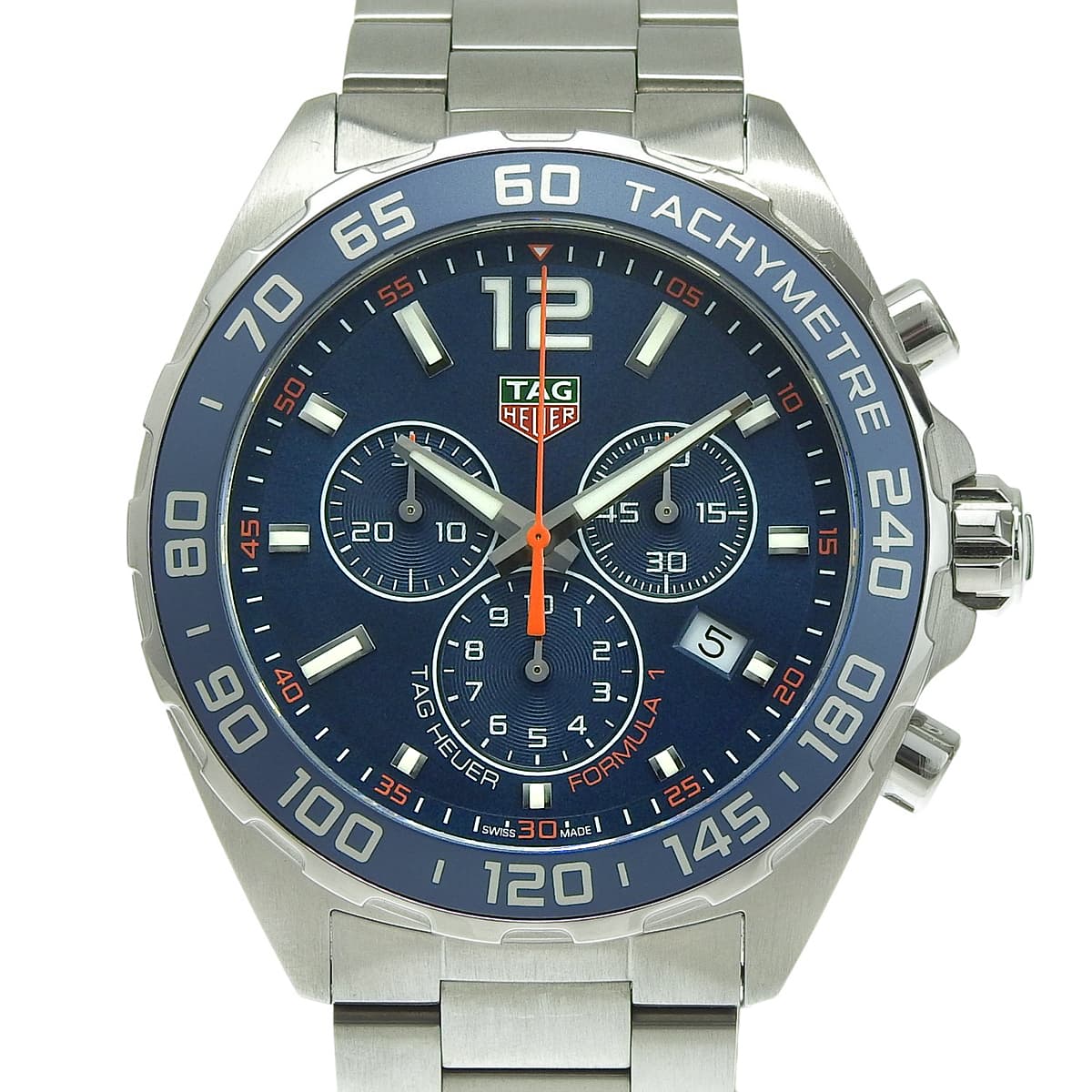 フォーミュラ1 クロノグラフ CAZ1014.BA0842 SS ブルー クオーツ メンズ