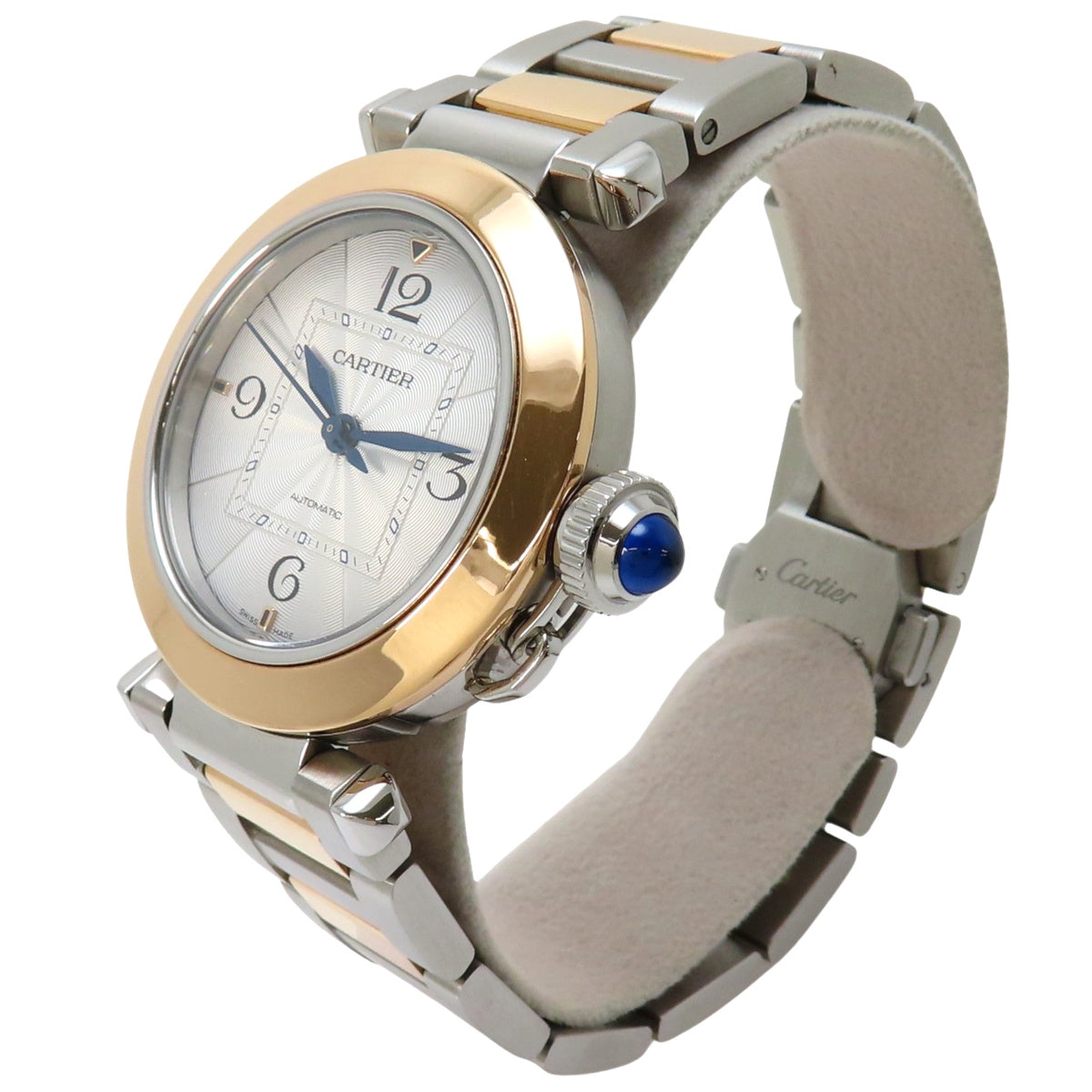 帕莎 W2PA0008 K18 粉红金 PG 自动上链 2021年11月购入 银色 银色