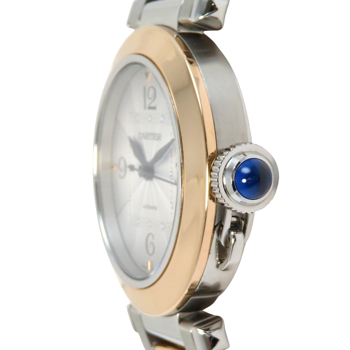 Pasha W2PA0008 K18 Pink Gold PG Automatic 2021 November Purchase Silver Silver