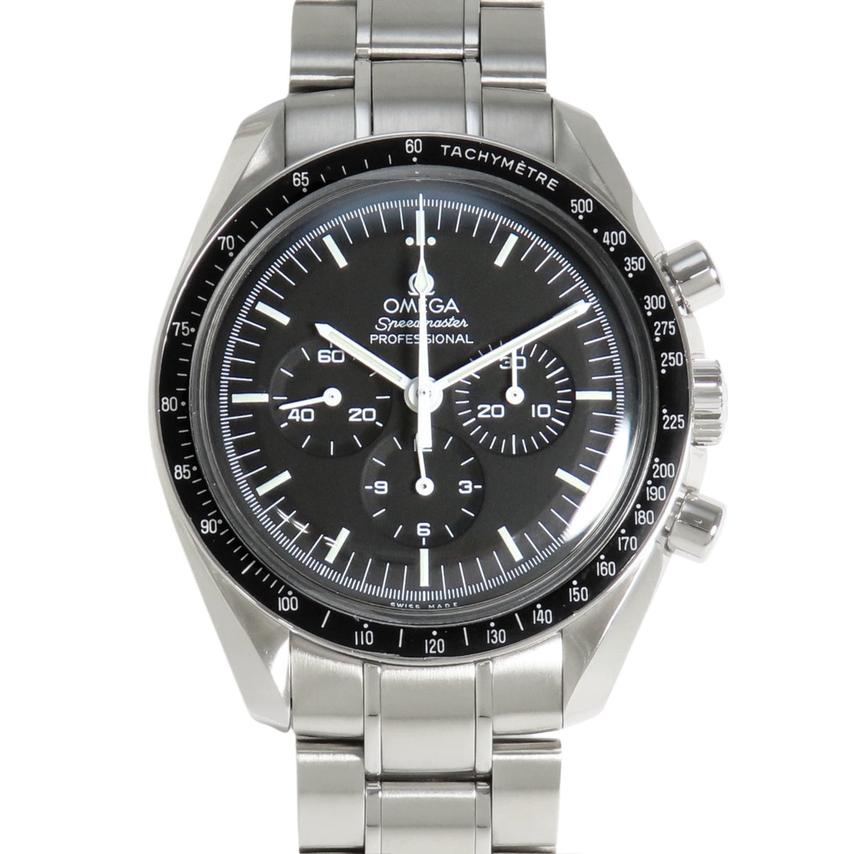311.30.42.30.01.005 Speedmaster Moonwatch Professional Stainless Steel Hand-Wound Black