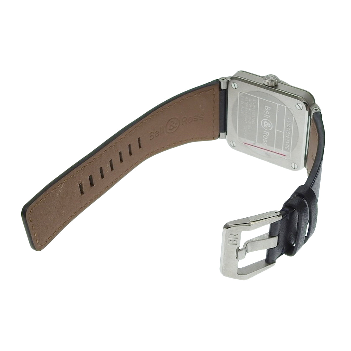 BR-03 ブルースティール BR03A-BLU-ST/SCA SS/革 ブルー 自動巻き メンズ