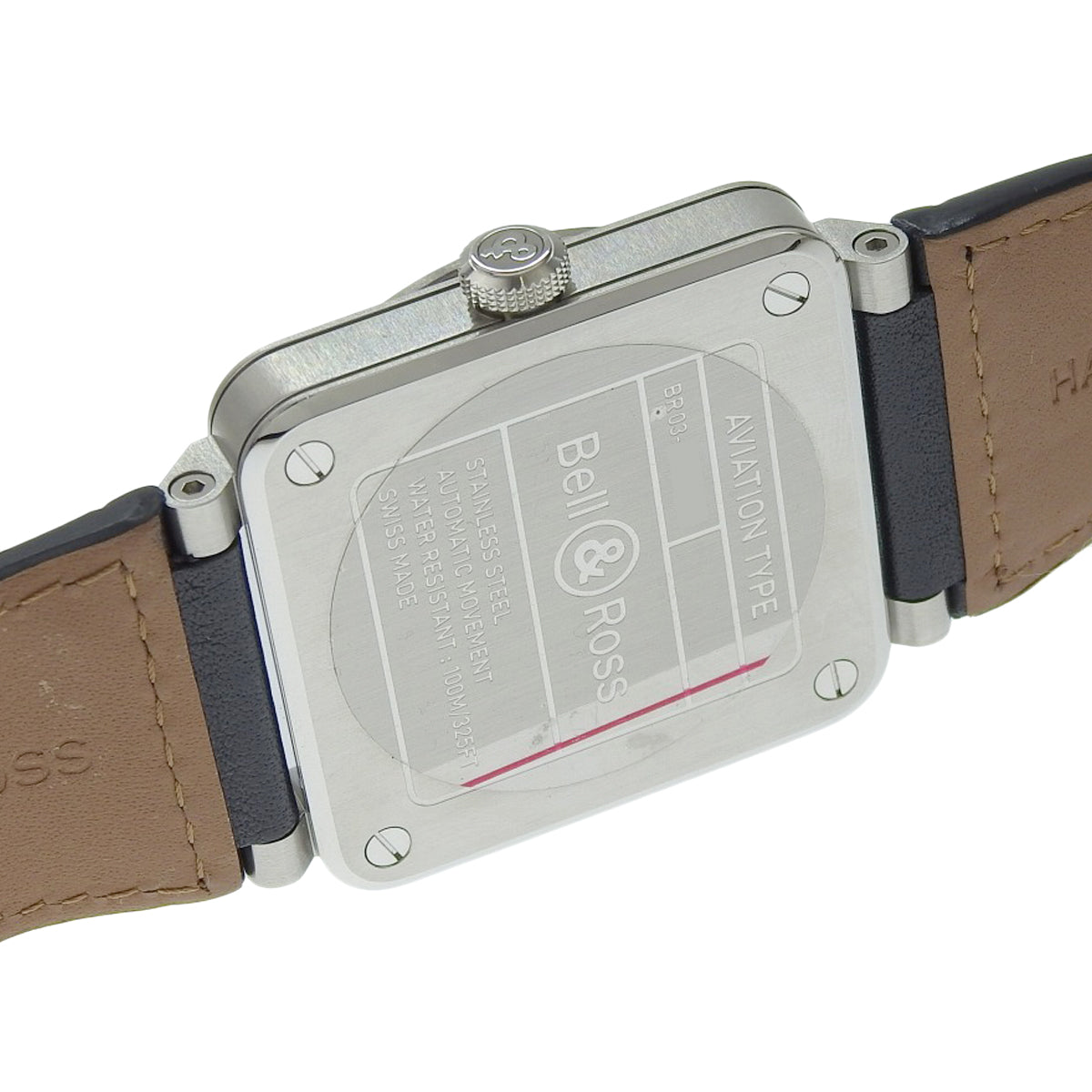 BR-03 ブルースティール BR03A-BLU-ST/SCA SS/革 ブルー 自動巻き メンズ