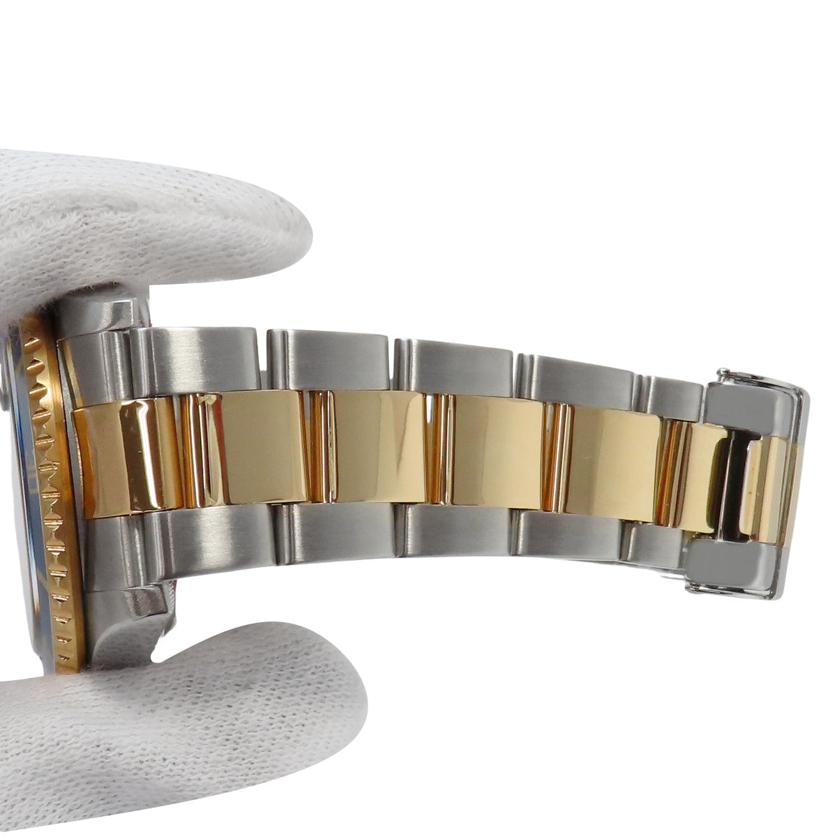 Submariner 16613 YG/SS M Blue Automatic Men's