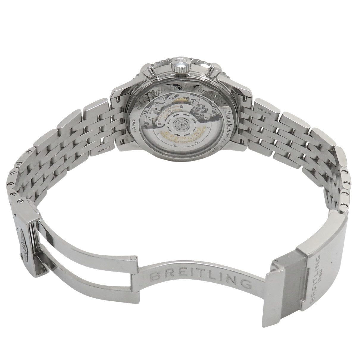 ナビタイマー B01 クロノグラフ AB0121211B1A1 SS ブラック 自動巻き メンズ