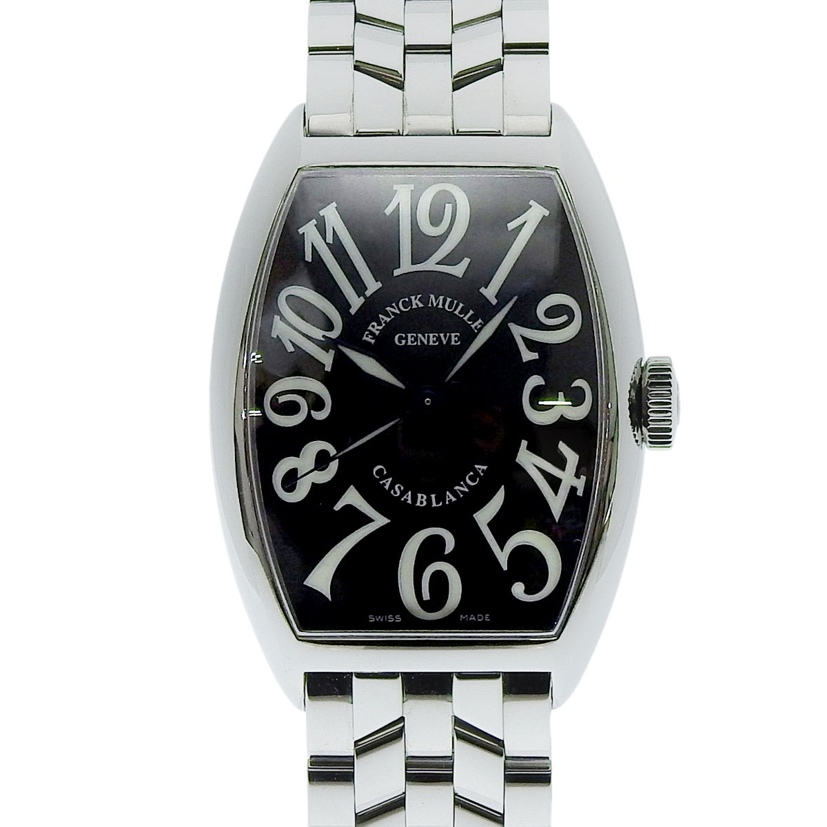 カサブランカ 5850CASA AC SS ブラック 自動巻き メンズ