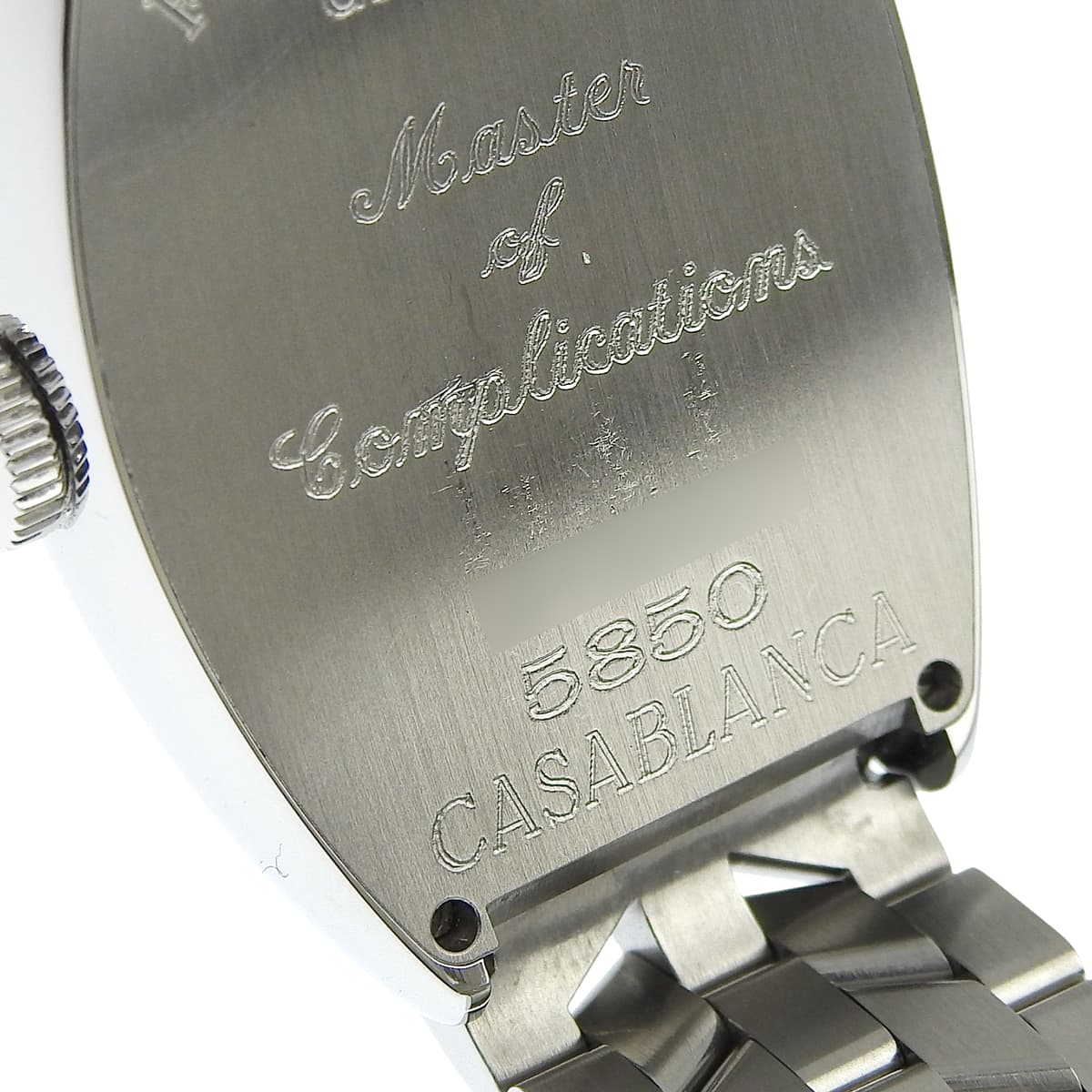 カサブランカ 5850CASA AC SS ブラック 自動巻き メンズ