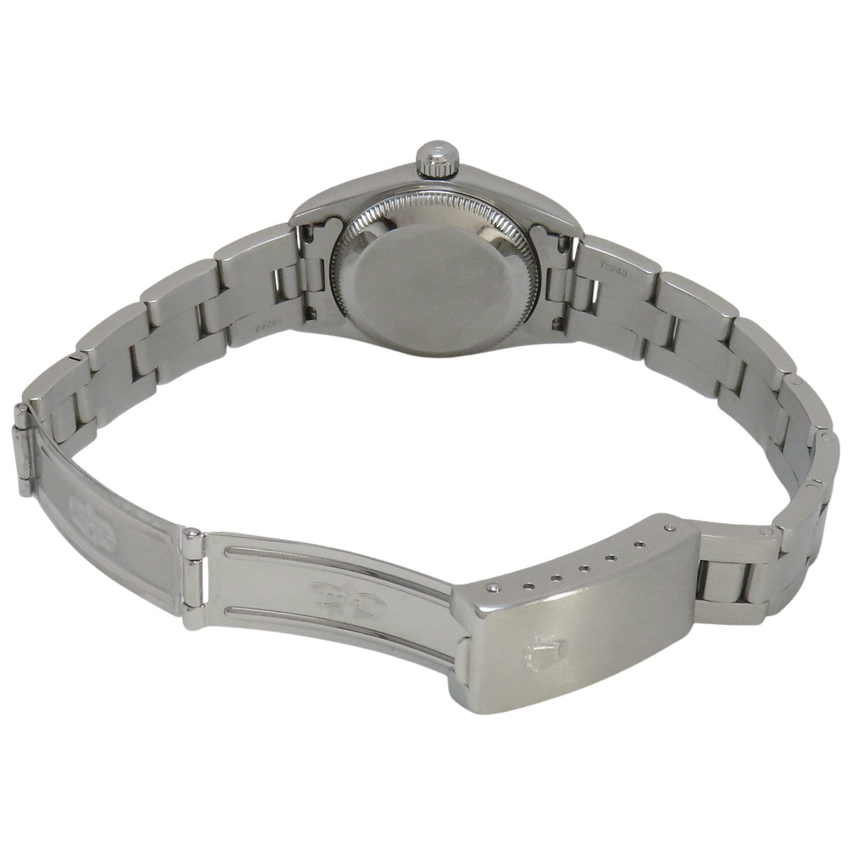 Oyster Perpetual 76080 SS A-series Black Automatic Women's