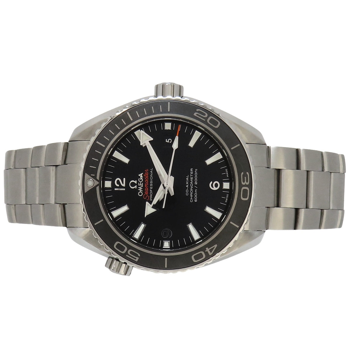 シーマスター600 プラネットオーシャン 232.30.46.21.01.001 SS ブラック 自動巻き メンズ