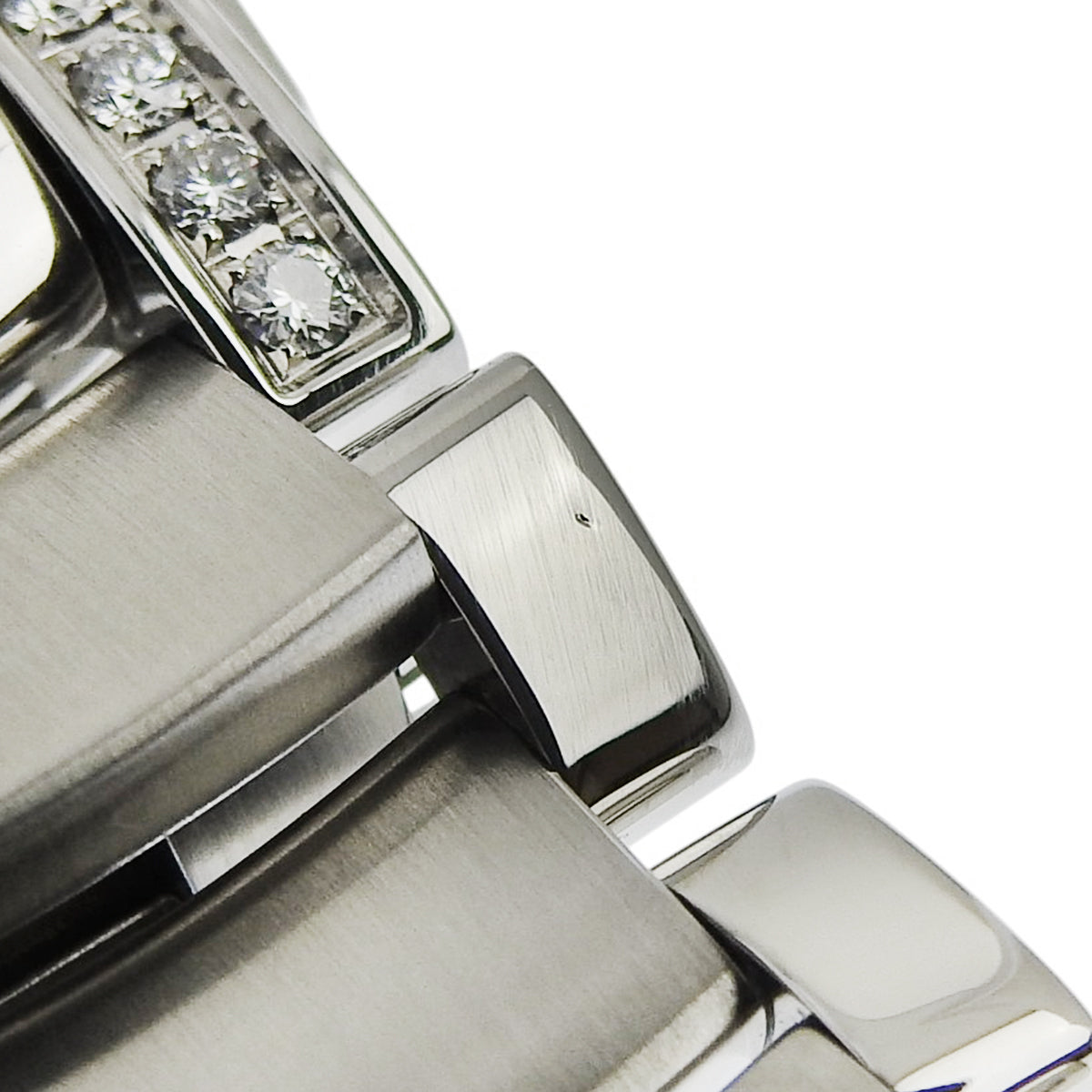 Ashoma D AA35C6SDS SS Bezel Diamond Quartz Women's