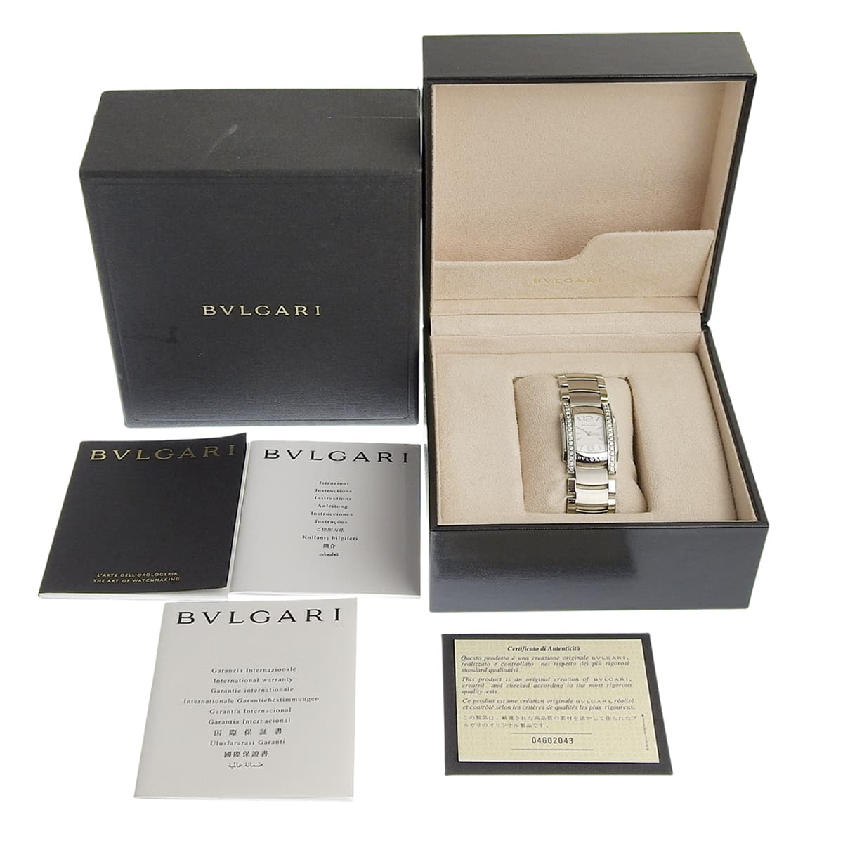 Ashoma D AA35C6SDS SS Bezel Diamond Quartz Women's