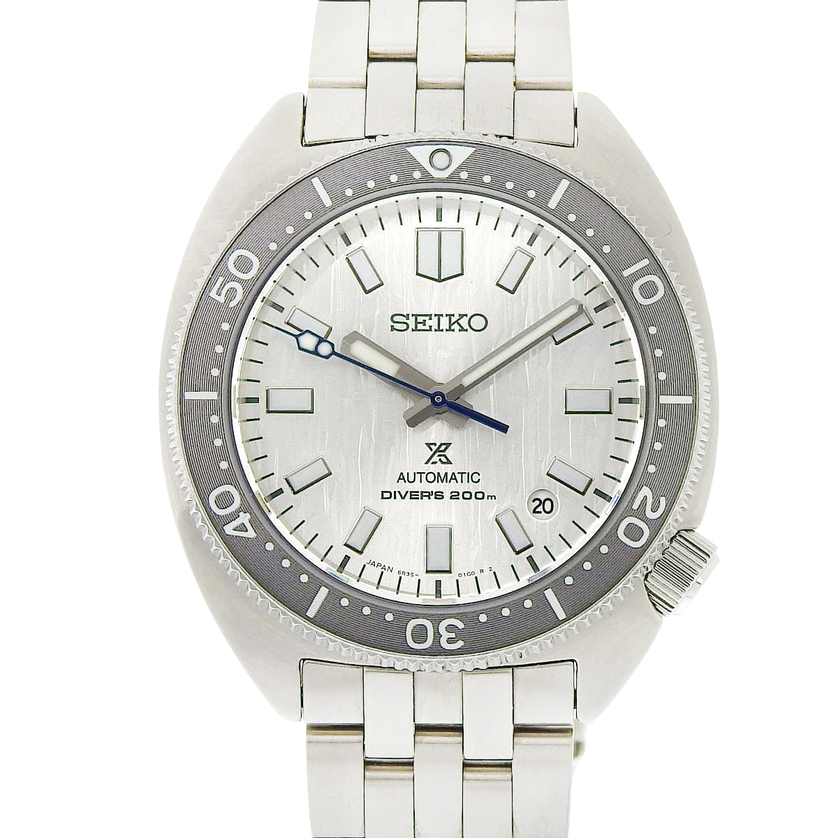 Prospex 110th Anniversary Limited Edition Model SBDC187 Stainless Steel Silver Automatic Men's Watch