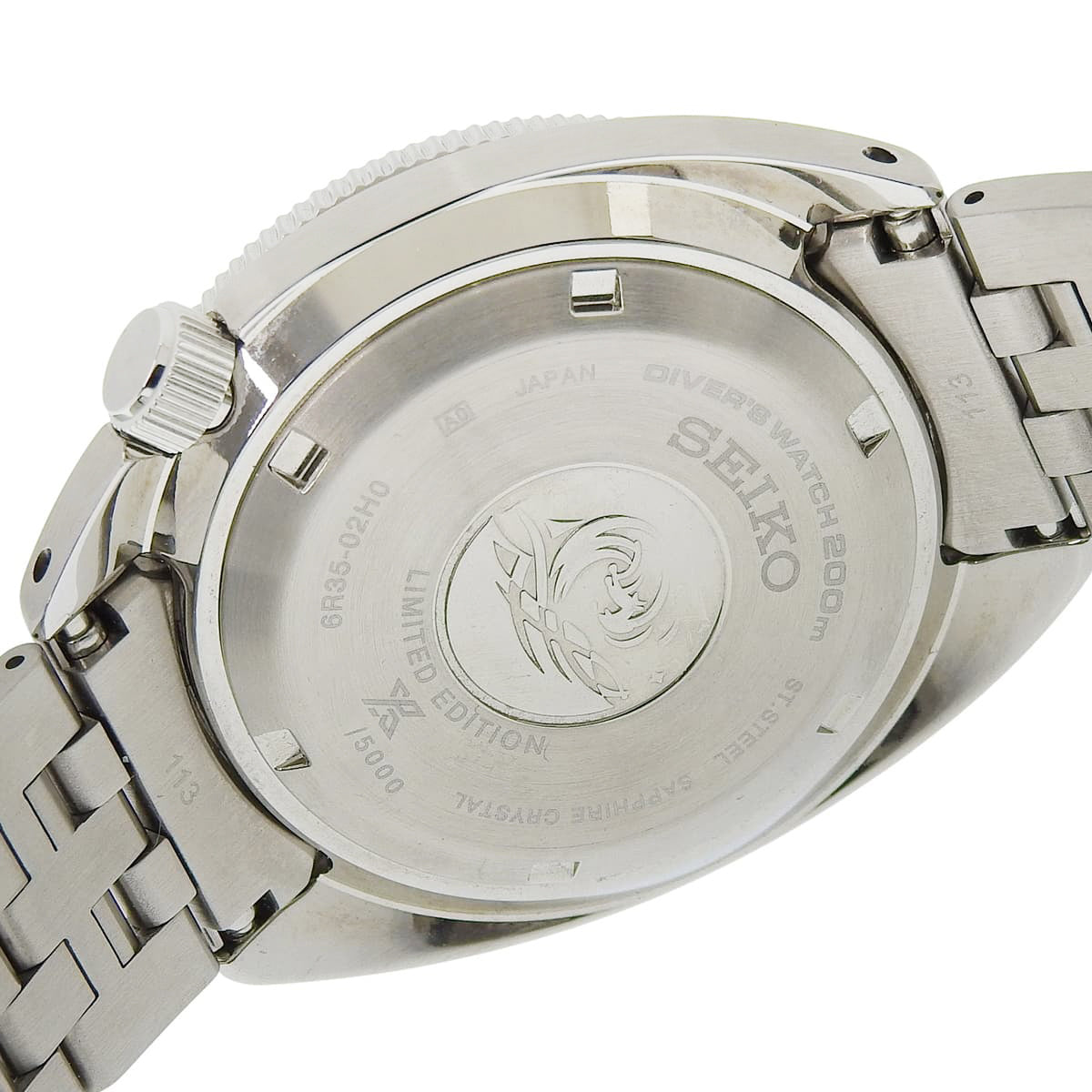 Prospex 110th Anniversary Limited Edition Model SBDC187 Stainless Steel Silver Automatic Men's Watch