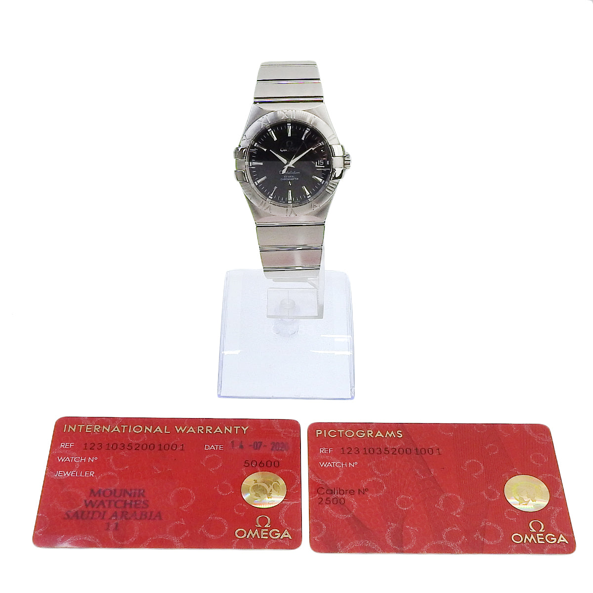 Constellation 123.10.35.20.01.001 SS Black Automatic Unisex