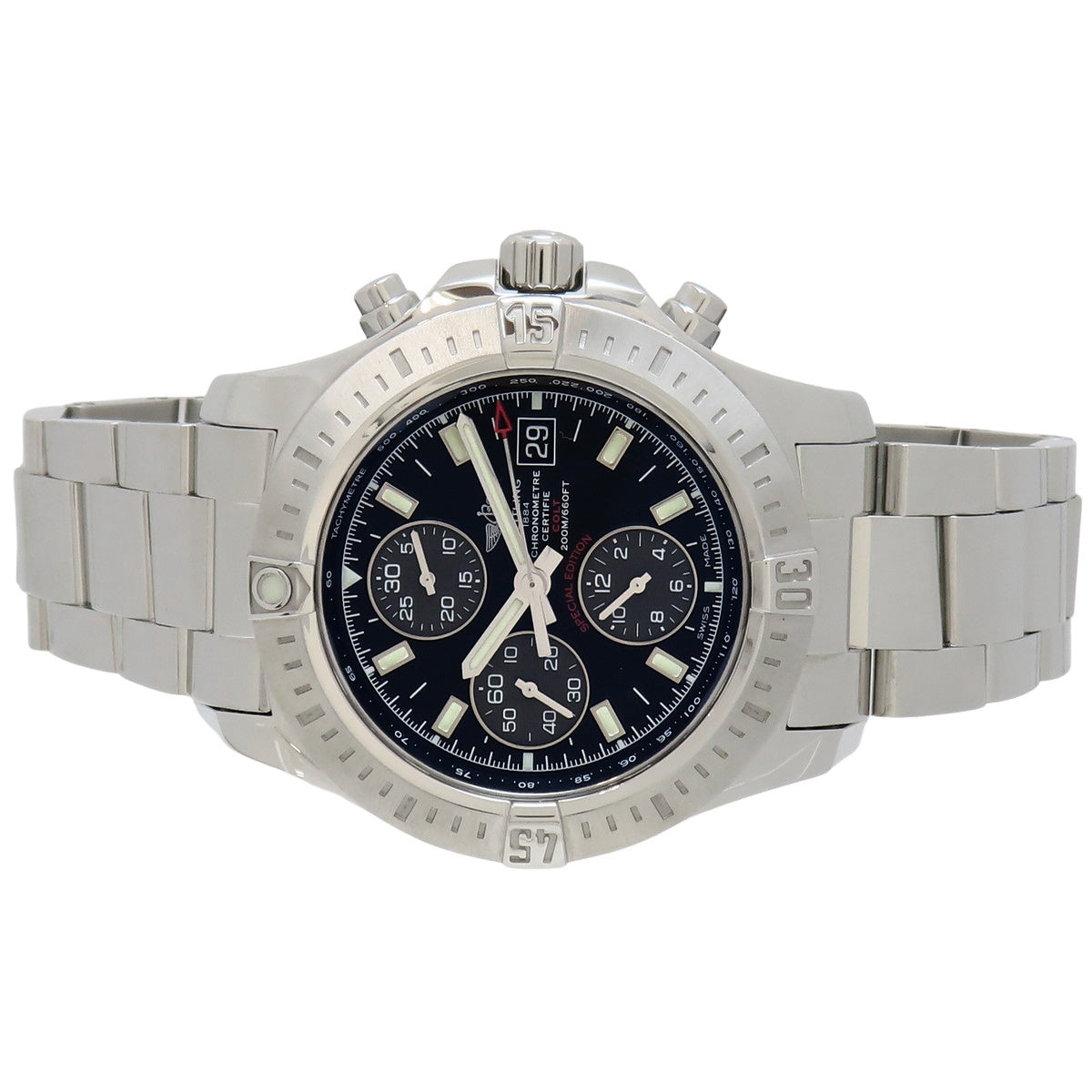 コルト A13388 SS ブラック 自動巻き メンズ