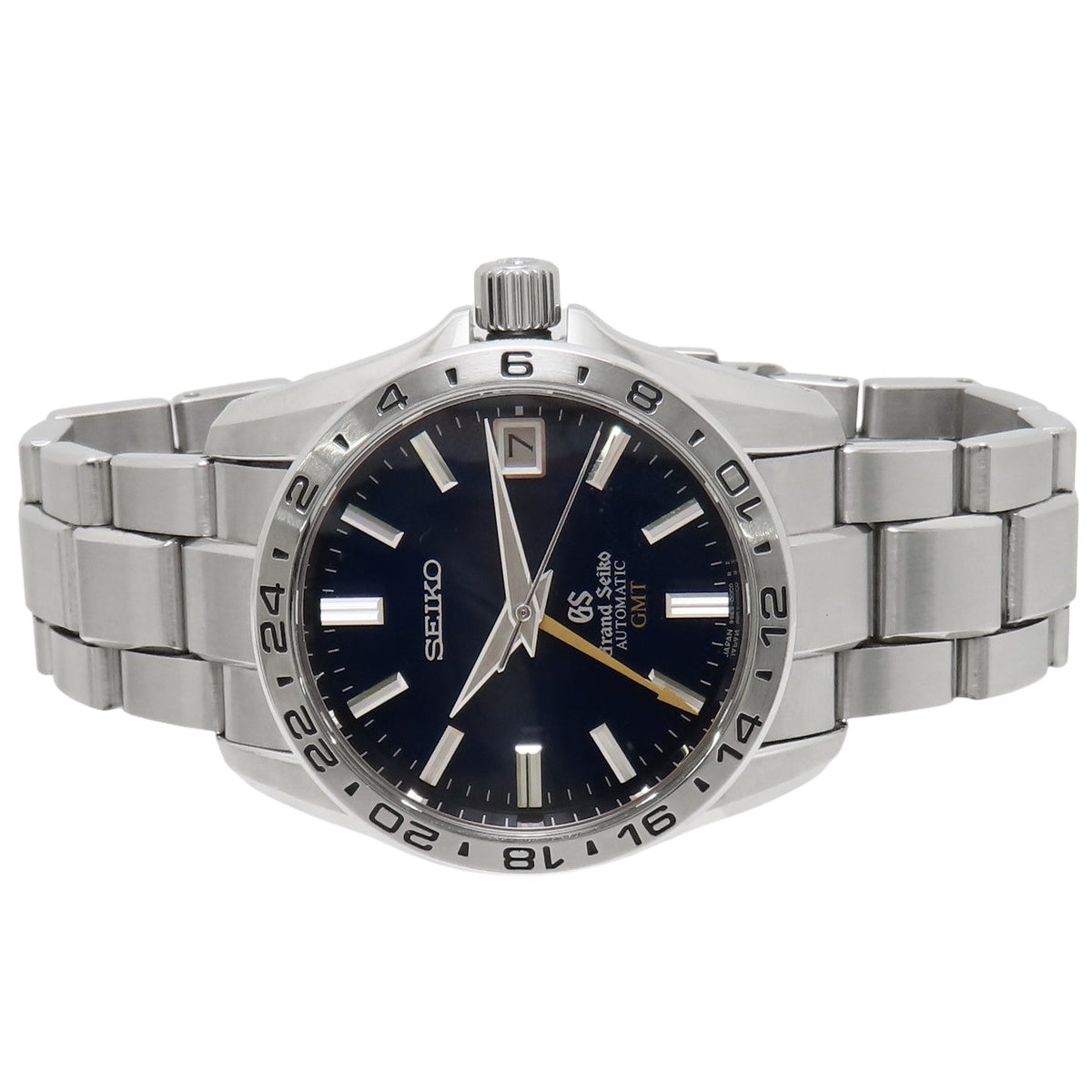 メカニカル GMT 10周年限定 SBGM029 SS ブルー 自動巻き メンズ