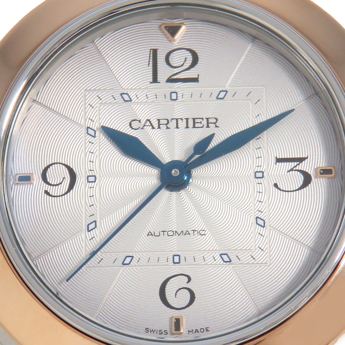 Pasha de Cartier 35 W2PA0008 PG/SS Silver Automatic Men's Watch
