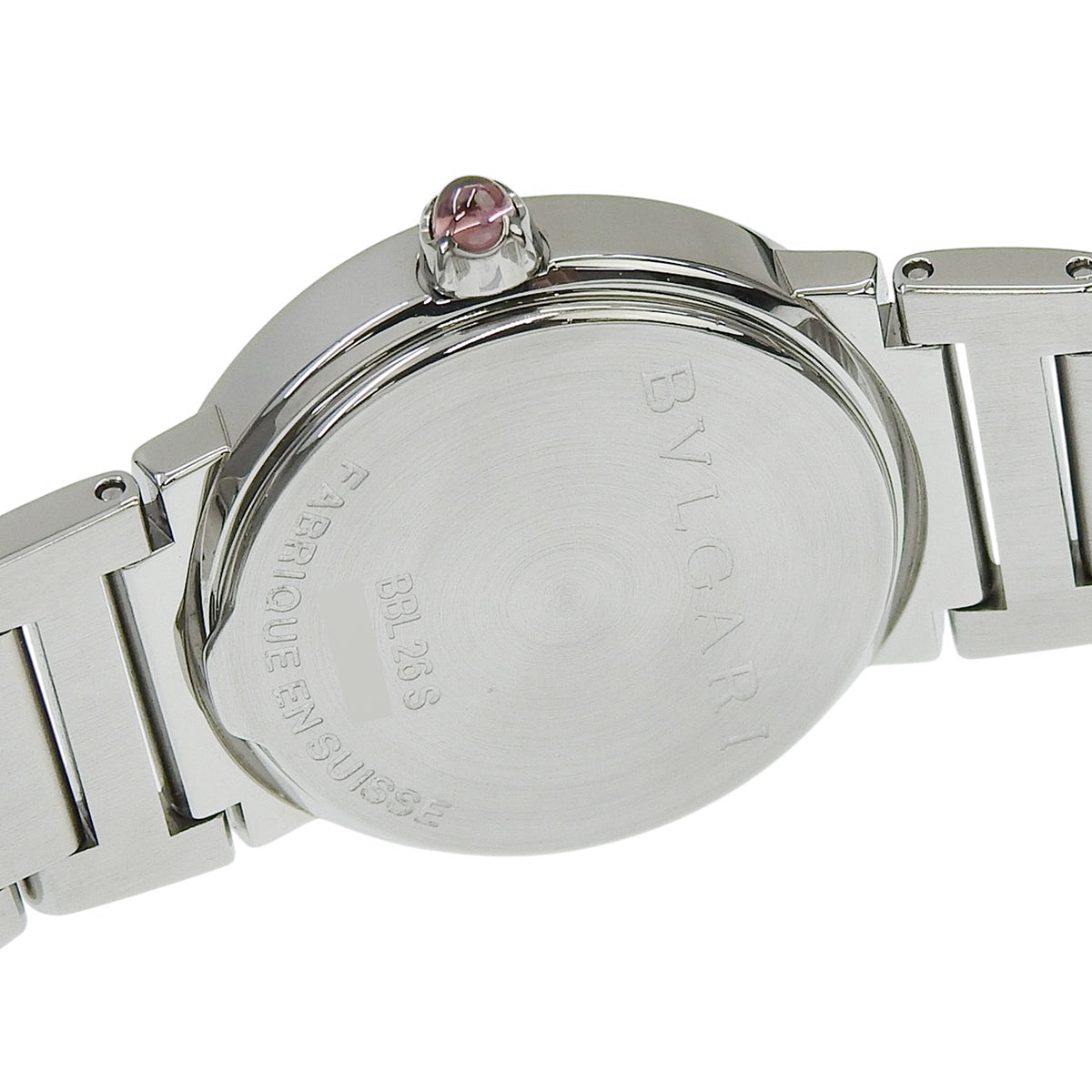BVLGARI BVLGARI BBL26S SS Shell Dial Diamond Index Quartz Ladies