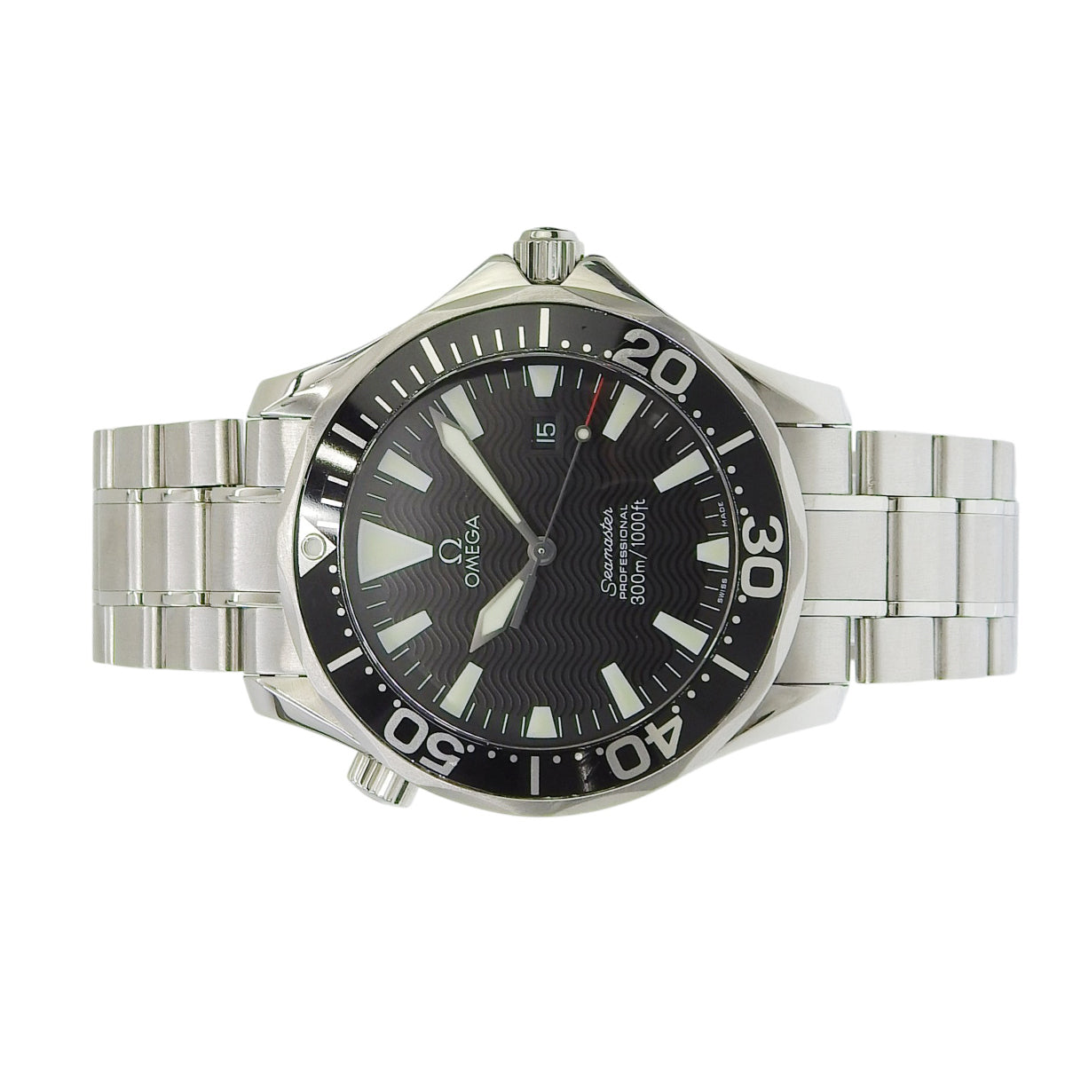 シーマスター 2264.50 SS ブラック クオーツ メンズ