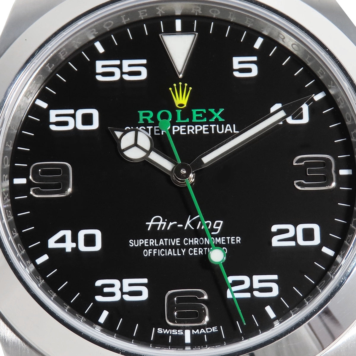 Air-King 116900 SS Random Serial Number Black Automatic Men's Watch