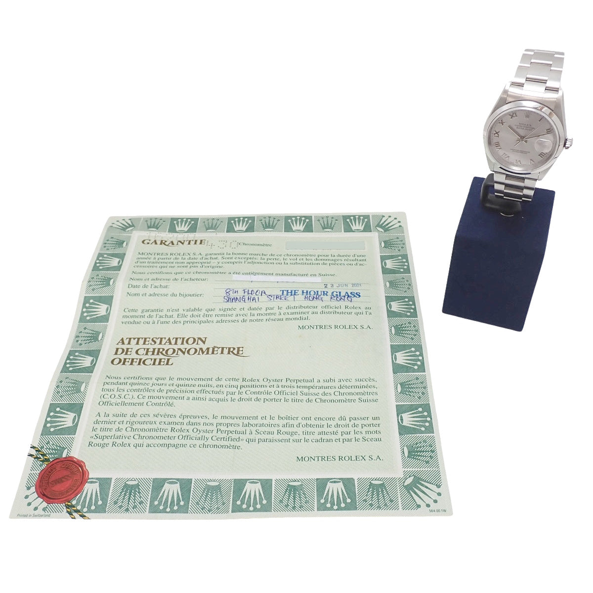 Datejust 16200 SS P-serial Silver Automatic Men's