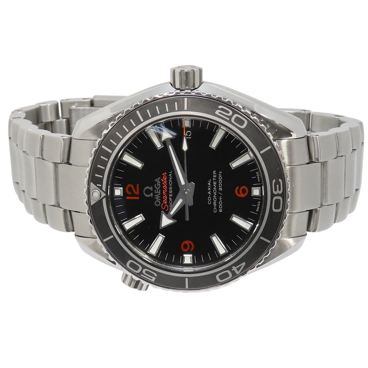 Seamaster Planet Ocean 600m 232.30.42.21.01.003 SS Black Automatic Men's