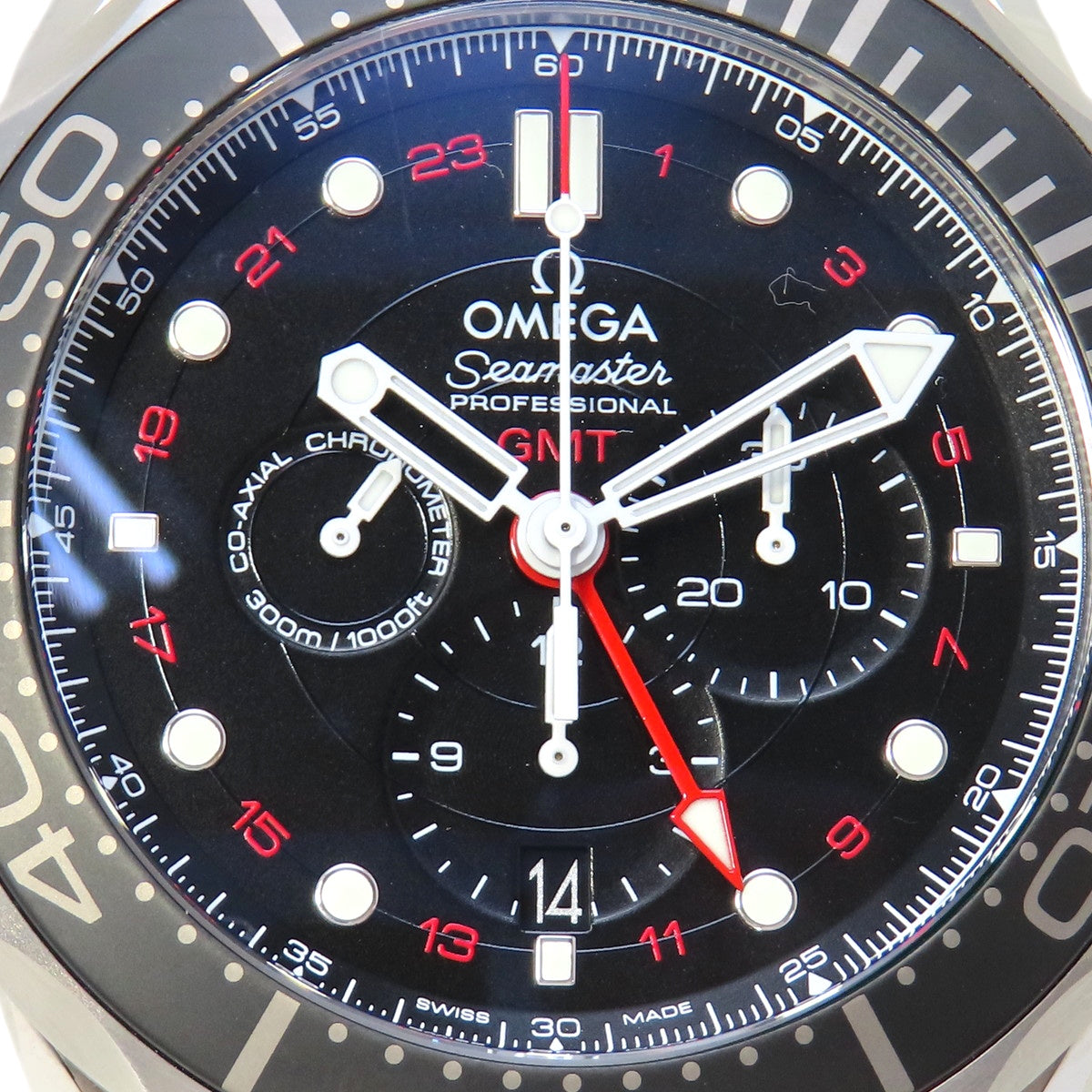 Seamaster Diver 300M 212.30.44.52.01.001 SS Black Automatic Men's