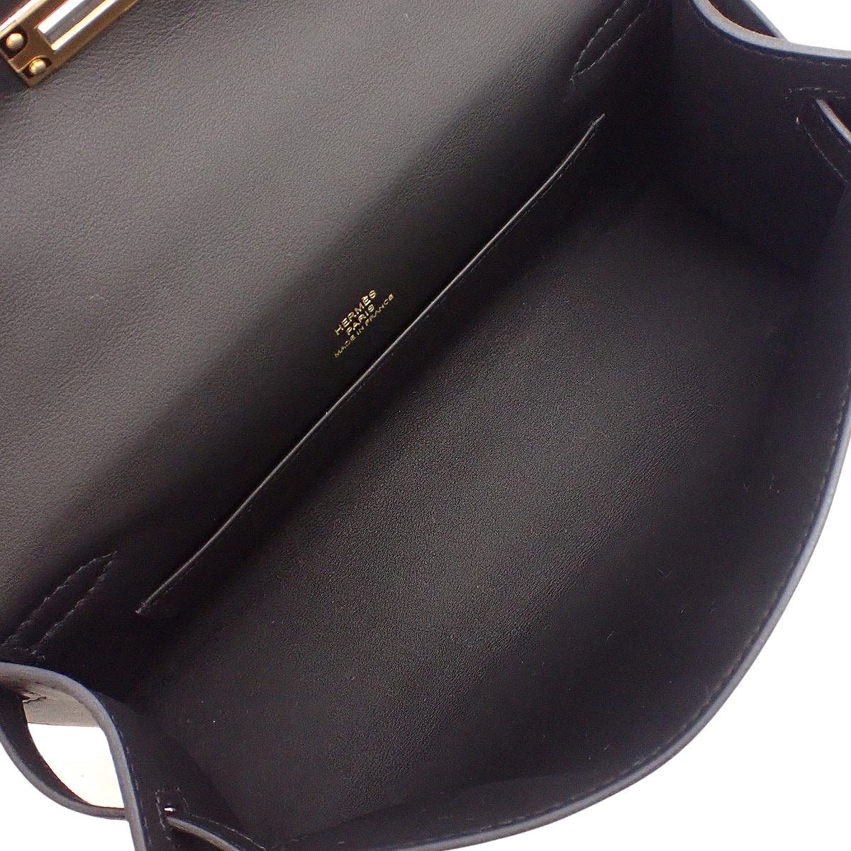 【新品】ポシェットケリー ヴォースイフト ブラック ゴールド金具 K刻印