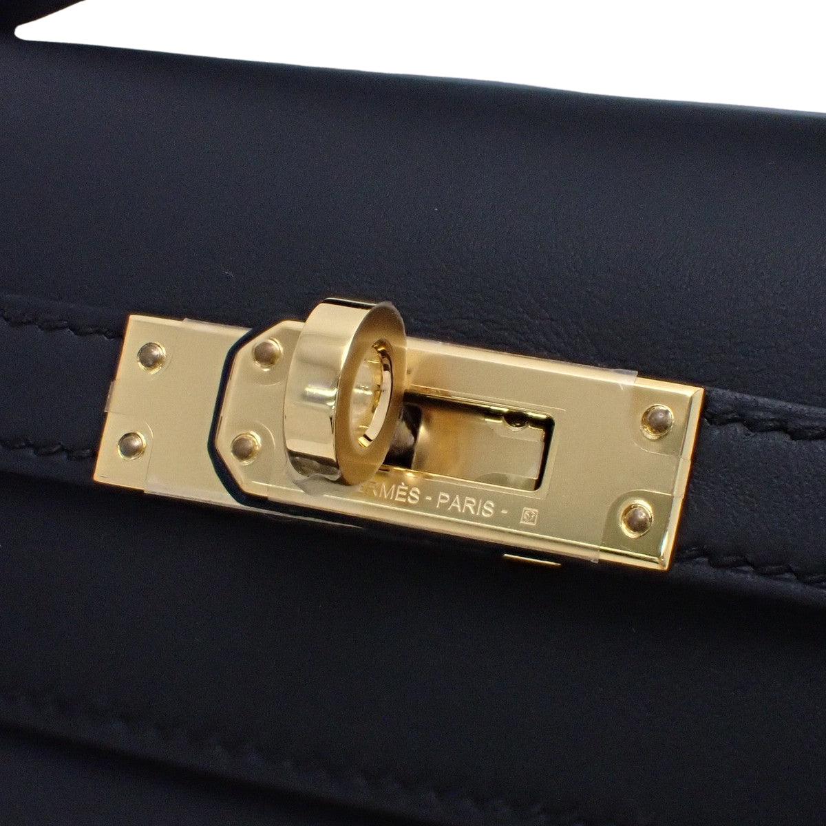 【新品】ポシェットケリー ヴォースイフト ブラック ゴールド金具 K刻印